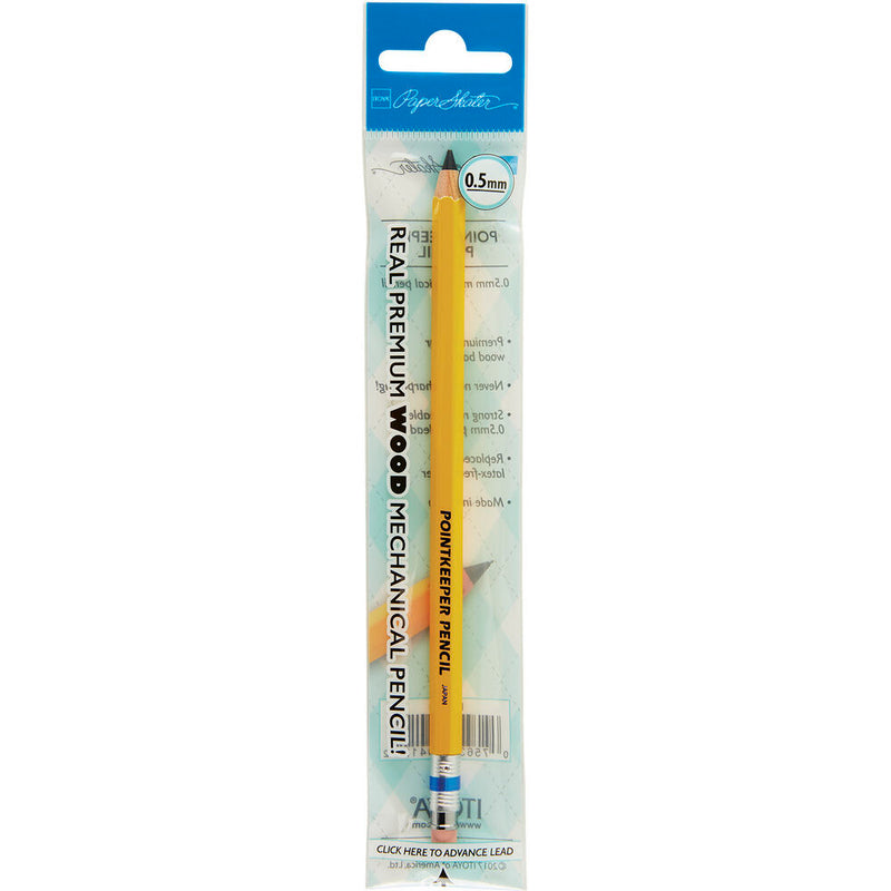 Itoya PaperSkater Pointkeeper Mechanical Pencil (Yellow)