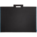 Itoya Midtown Bag Large Format Artwork Carrier (22 x 31", Black/Blue)