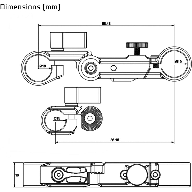 Light Widow FIZLock Universal Lens Motor Mounting System