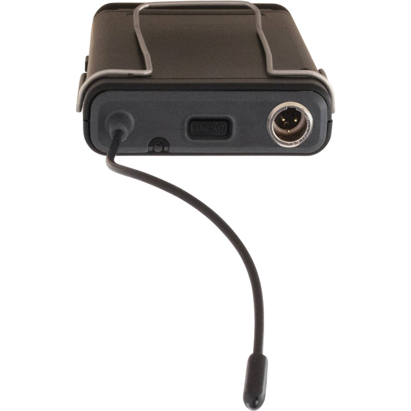 VocoPro Digital-Quad-B-500 Four-Channel UHF Wireless Headset & Lavalier Microphone System (500 MHz)