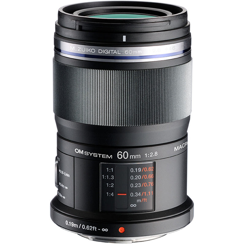 OM SYSTEM M.Zuiko Digital ED 60mm f/2.8 Macro Lens (Micro Four Thirds)