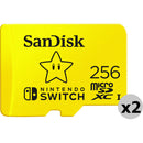 SanDisk 256GB UHS-I microSDXC Memory Card for the Nintendo Switch (2-Pack)