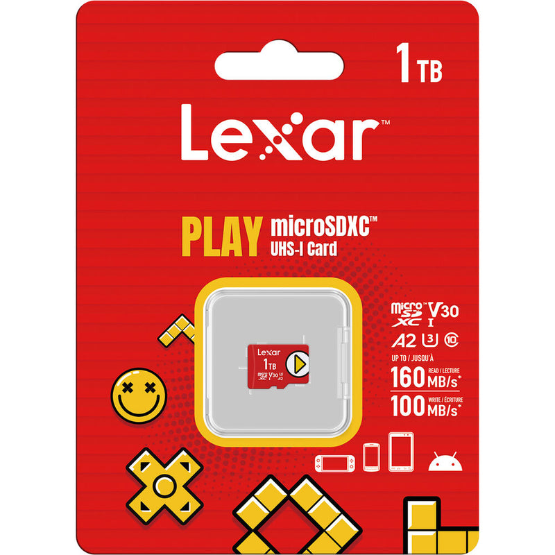 Lexar 1TB PLAY UHS-I microSDXC Memory Card
