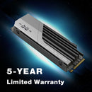 Silicon Power 1TB US75 NVMe PCIe 4.0 M.2 Internal SSD with Heatsink