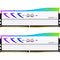 Silicon Power 64GB Storm DDR5 6000 MHz UDIMM Memory Kit with Heat Sink (2 x 32GB, White)