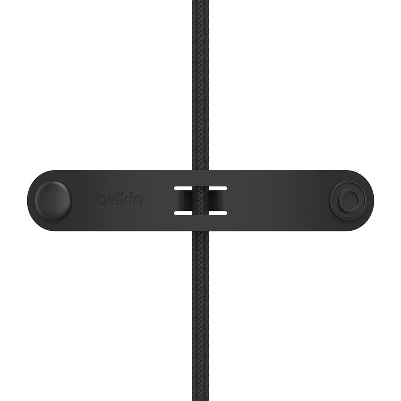 Belkin BoostCharge Pro 2-in-1 Cable with USB-C and Lightning Connector (Black, 5')