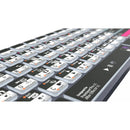 Logickeyboard Adobe Premiere Pro & After Effects TITAN Wireless Backlit US English Keyboard for Windows