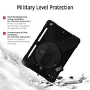 CODi Rugged Case with Integrated Screen Protector for iPad 9th Gen (Black)