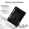 CODi Rugged Case with Integrated Screen Protector for iPad 9th Gen (Black)
