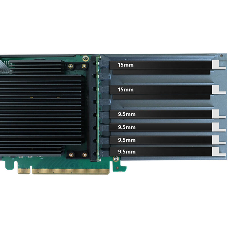 HighPoint Rocket 1749E 8x E1.S NVMe PCIe Gen 4 x16 Switch