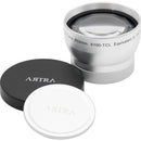 Artra Lab FUNKYFRAME TCL 60mm Tele Conversion Lens for FUJIFILM X100 Series (Silver)