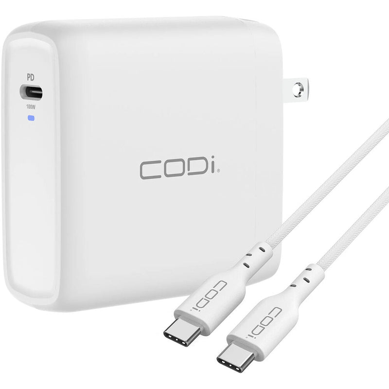 CODi 100W USB-C Wall Charger with Cable