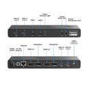 CODi Centro1200 Dual 4K Universal USB-C Docking Station
