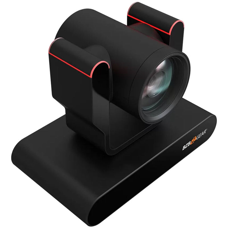 BZBGEAR 1080P FHD Auto Tracking Live Streaming PTZ Camera with Tally Lights and 12x Zoom (Black)