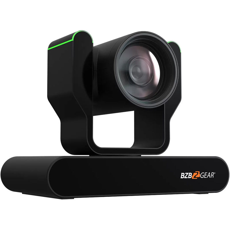 BZBGEAR 1080P FHD Auto Tracking Live Streaming PTZ Camera with Tally Lights and 12x Zoom (Black)