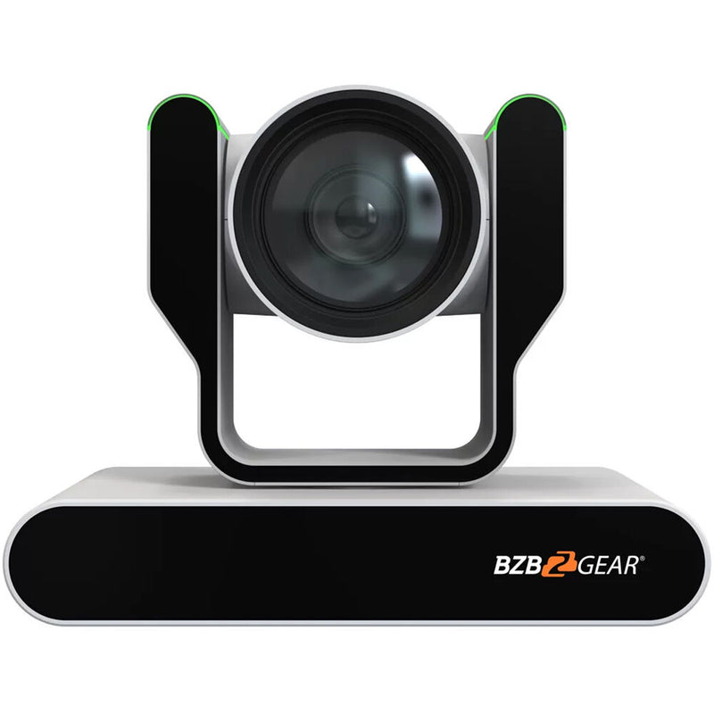 BZBGEAR 1080P FHD Auto Tracking Live Streaming PTZ Camera with Tally Lights and 20x Zoom (White)