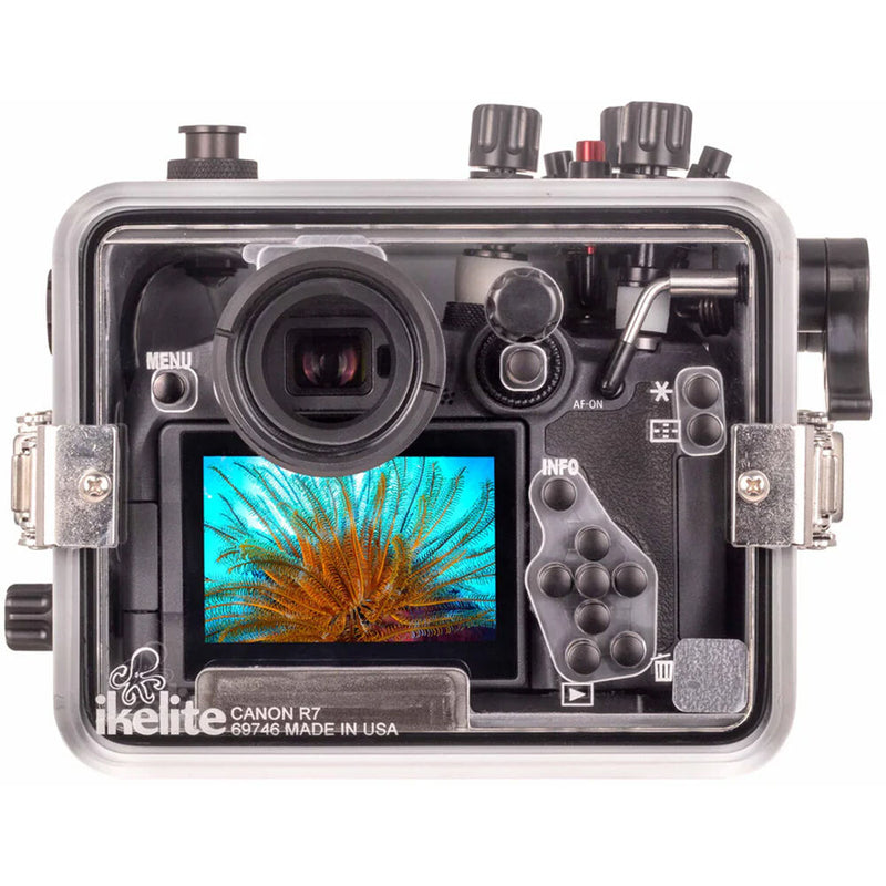Ikelite Deluxe 200DLM/D Underwater Housing for Canon EOS R7 Mirrorless Camera