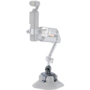 Tilta Rosette Mounting Bracket for Electronic Suction Cup (4.5", Titanium Gray)