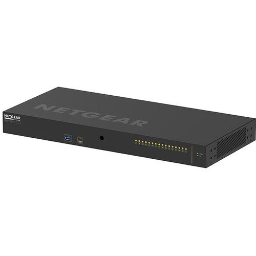BZBGEAR Netgear AV Line M4250-16XF 16-Port Multi-Gig SFP+ Managed Network Switch
