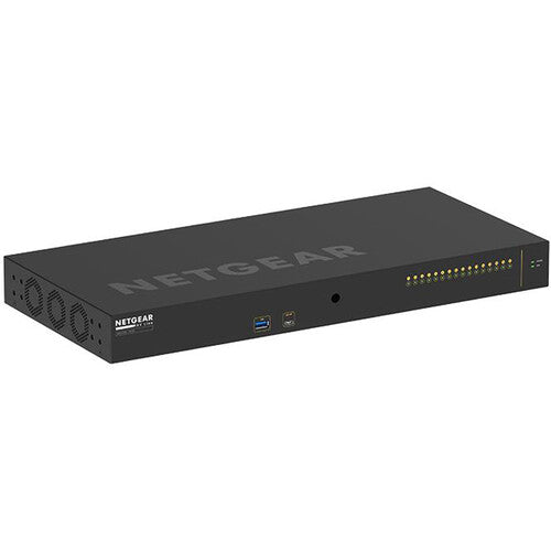 BZBGEAR Netgear AV Line M4250-16XF 16-Port Multi-Gig SFP+ Managed Network Switch