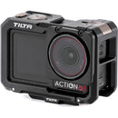 Tilta Full Camera Cage with Mounting Baseplate Kit for DJI Osmo Action (Black)