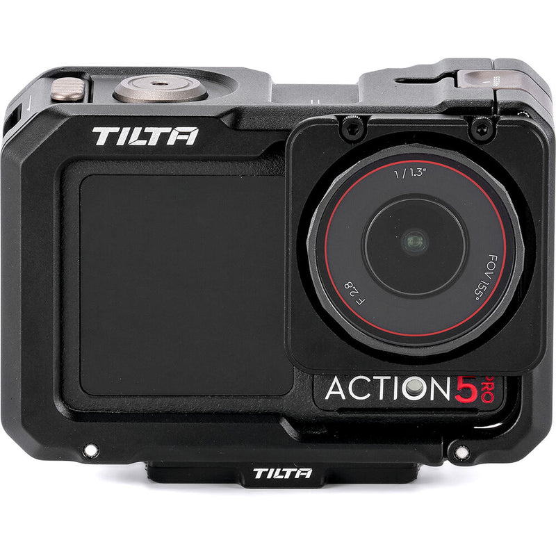 Tilta Full Camera Cage with Mounting Baseplate Kit for DJI Osmo Action (Black)