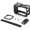 Tilta Full Camera Cage with Mounting Baseplate Kit for DJI Osmo Action (Black)
