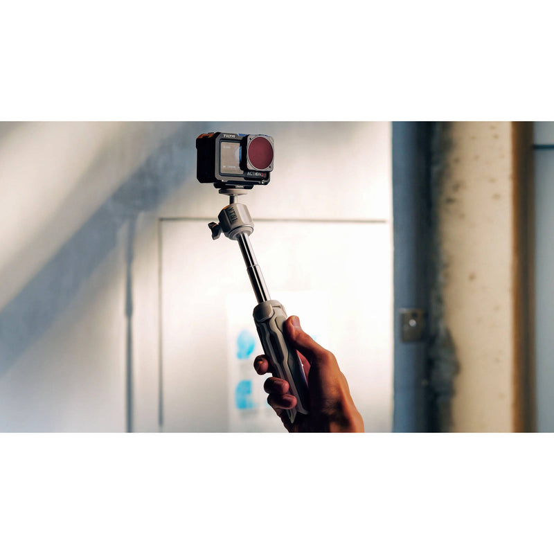 Tilta Full Camera Cage with Mounting Baseplate Kit for DJI Osmo Action (Titanium Gray)