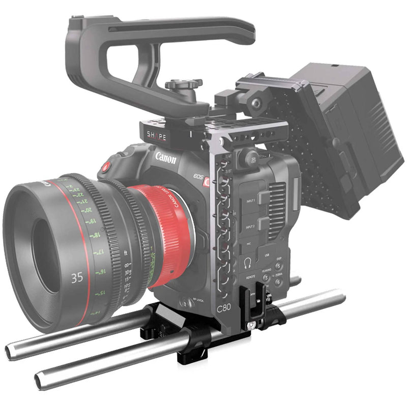 SHAPE Arca Baseplate 15mm LWS for Canon EOS C80