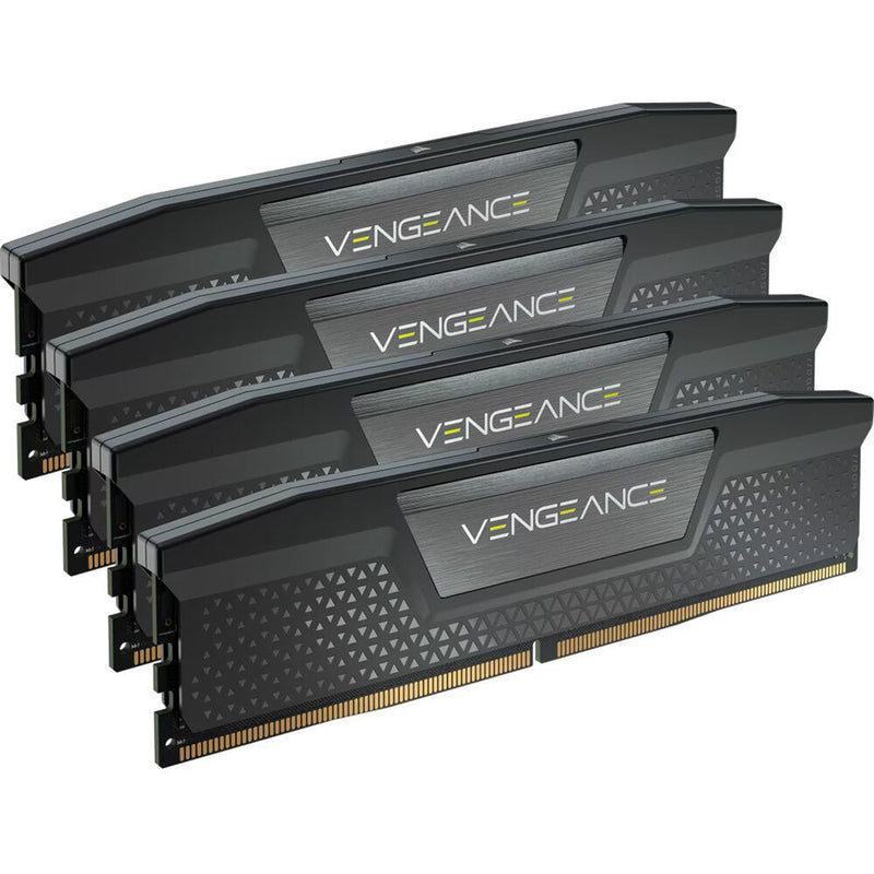 CORSAIR 192GB VENGEANCE DDR5 5200 MHz UDIMM Memory Kit (4 x 48GB, Black)