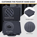 Lykus HC-2811 Waterproof Hard Case with Customizable Foam Insert