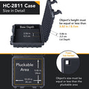 Lykus HC-2811 Waterproof Hard Case with Customizable Foam Insert