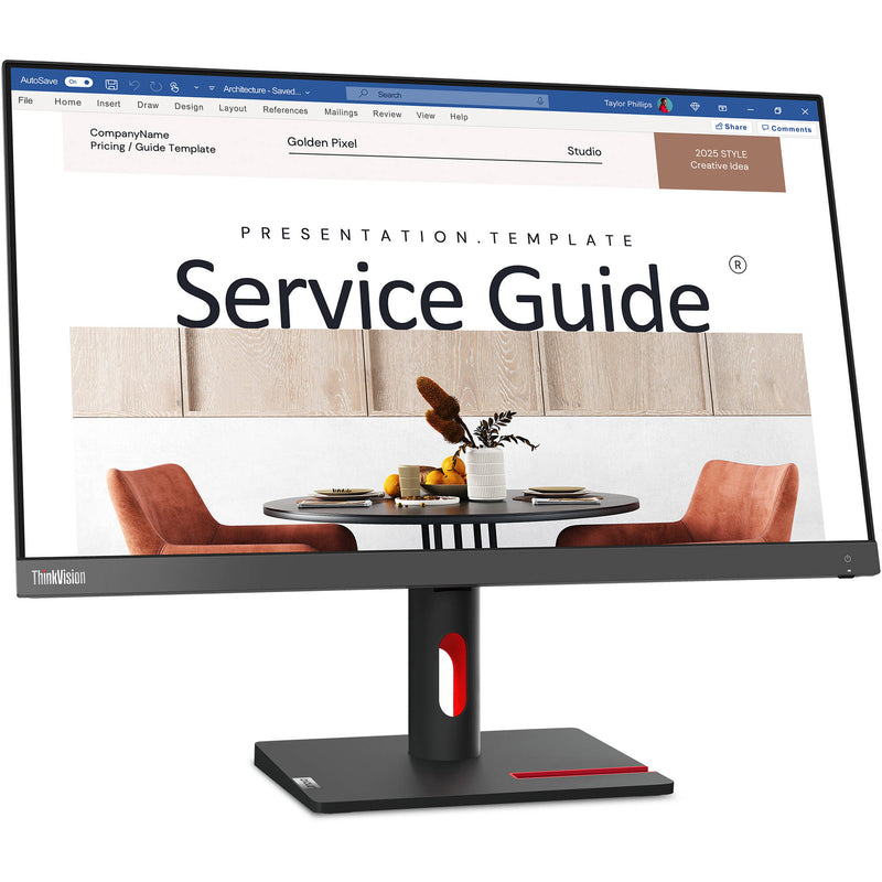 Lenovo ThinkVision S24i-30 23.8" Full HD 100 Hz Monitor