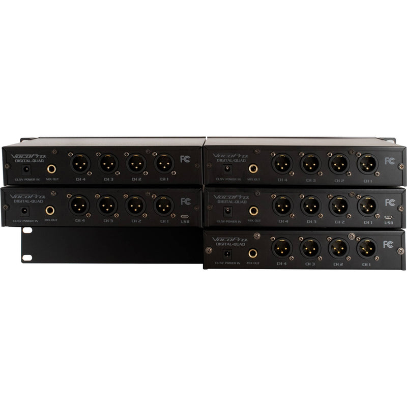 VocoPro Digital-Acapella-20 Wireless System with 20 Handheld Microphones (500 to 900 MHz)