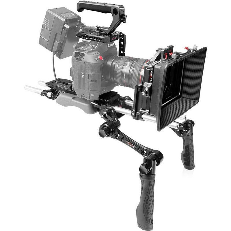 SHAPE Baseplate Kit with Matte Box & Follow Focus for Canon EOS C80