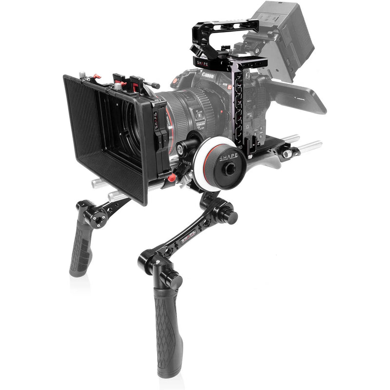 SHAPE Baseplate Kit with Matte Box & Follow Focus for Canon EOS C80
