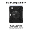 CODi Rugged Case for iPad Pro M4 (Black)