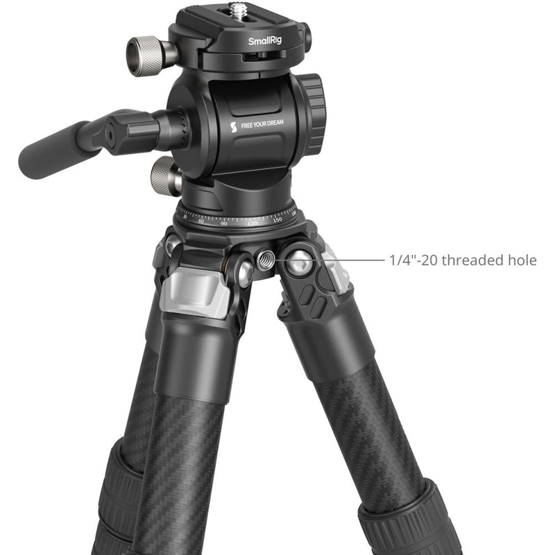 SmallRig Heavy-Duty Carbon Fiber Tabletop Tripod