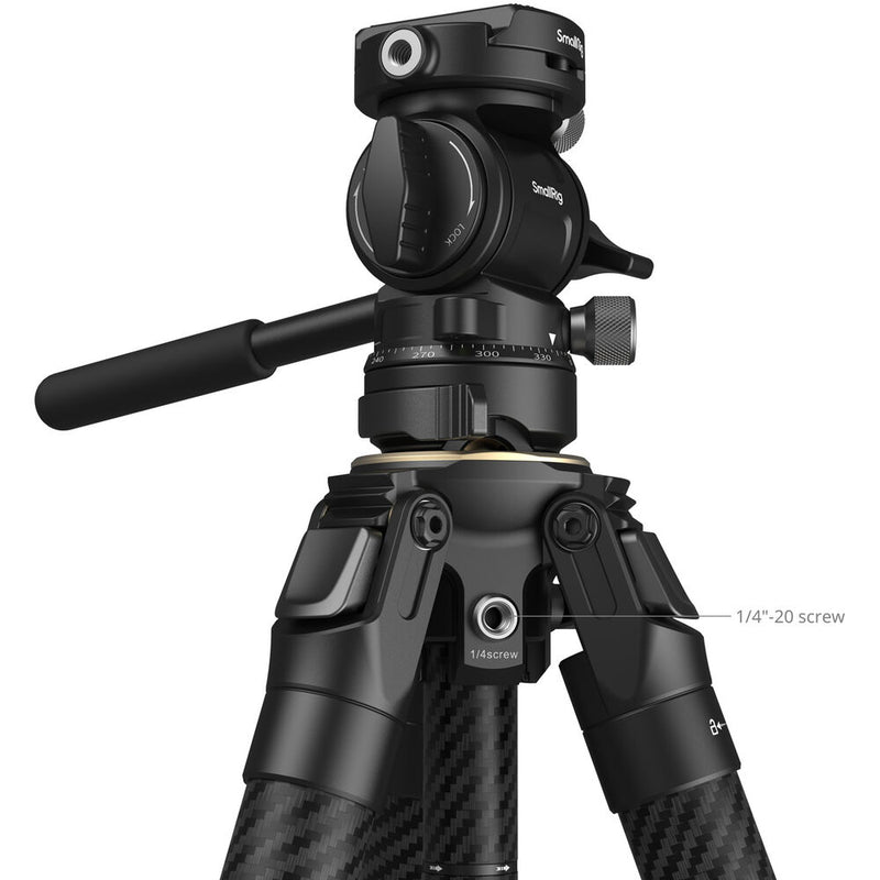 SmallRig Portable Carbon Fiber Travel Tripod Kit