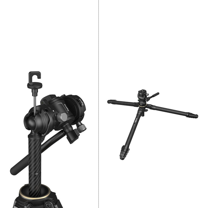 SmallRig Portable Carbon Fiber Travel Tripod Kit