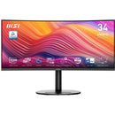 MSI Modern MD342CQP 34" 1440p HDR 120 Hz Ultrawide Curved Monitor (Black)