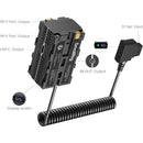 SmallRig D-Tap to Dual-Sided NP-F Dummy Battery Power Adapter