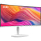MSI Modern MD342CQPW 34" 1440p HDR 120 Hz Ultrawide Curved Monitor (White)
