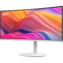 MSI Modern MD342CQPW 34" 1440p HDR 120 Hz Ultrawide Curved Monitor (White)