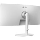 MSI Modern MD342CQPW 34" 1440p HDR 120 Hz Ultrawide Curved Monitor (White)