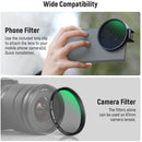 Neewer FL-41 CPL Filter with Cold Shoe Phone Clip (67mm)