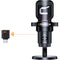 Comica Audio EJoy Uni Pro D RGB Cardioid Condenser Wireless/USB-C Microphone with Desktop Stand (Black)