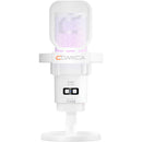 Comica Audio EJoy Uni Pro D RGB Cardioid Condenser Wireless/USB-C Microphone with Desktop Stand (White)