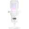 Comica Audio EJoy Uni Pro D RGB Cardioid Condenser Wireless/USB-C Microphone with Desktop Stand (White)