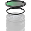 SmallRig Magnetic ND2 to ND32 VND Filter with 1/4 Black Mist Filter (67mm)